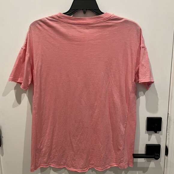 Aerie Oversized Knit Top or Tee - Size Small - Distressed - Runs Large - Picture 2 of 4
